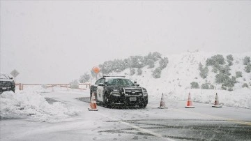 ABD'nin değişik bölgelerinde kış şartları etkisini sürdürüyor