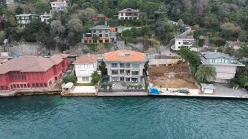 Abramoviç’in Beykoz’da kiraladığı yalı havadan görüntülendi
