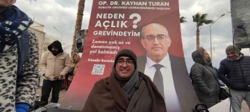 Açlık Grevindeki Doktordan  Mudanya Belediye Başkanına Cevap