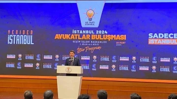 Adalet Bakanı Tunç ‘Avukatlar Buluşması’ iftar programına katıldı
