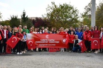 Adalet teşkilatı 100’üncü yıl yürüyüşünde
