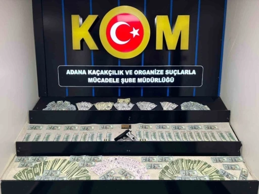 Adana’da ATM’den ve para sayma makinesinden geçen sahte para üreten şebeke çökertildi
