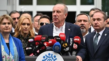 Adaylıktan çekilen Muharrem İnce'ye verilen oylar hakkında açıklama