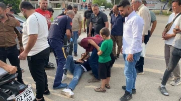 Adıyaman’da minibüs ile motosiklet çarpıştı: 1 yaralı
