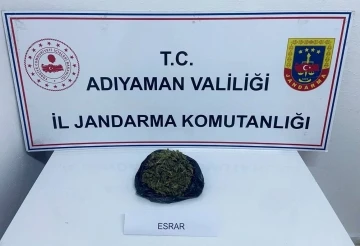 Adıyaman’da uyuşturucu madde ele geçirildi
