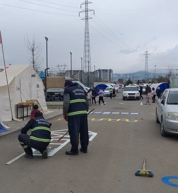 Adıyaman’daki depremzede çocuklar için oyun alanları oluşturuluyor
