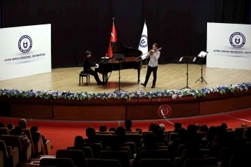 ADÜ’de trombon ve piyano konseri gerçekleşti
