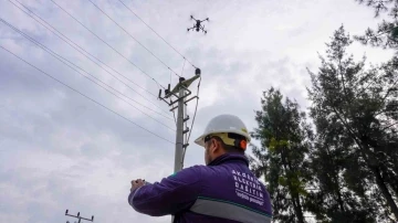 AEDAŞ, enerji nakil hatlarındaki arızaları İHA ve dronlarla tespit ediliyor
