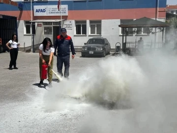 AFAD gönüllüleri eğitimlerini tamamladı
