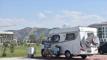 Afyonkarahisar'daki Motor Sporları Merkezi, karavan turizmine de katkı sağlıyor