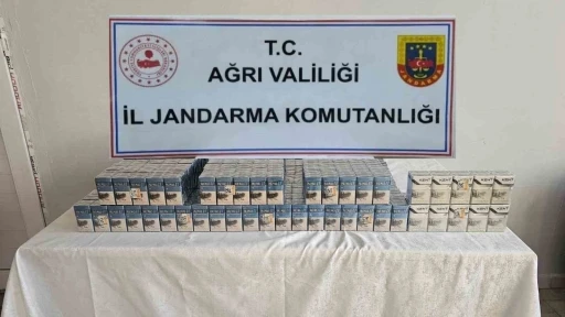 Ağrı’da bin 390 paket kaçak sigara yakalandı
