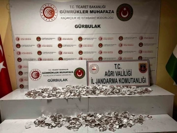 Ağrı’da kaçak takı malzemeleri ele geçirildi
