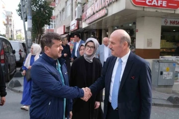 AK Parti adayları, Bağcılar’da sokak sokak seçmeni dinledi
