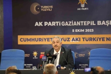 AK Parti Gaziantep İl Başkanı Çetin, “Türkiye Yüzyılı için hep ileri”
