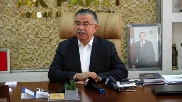 AK Parti Grup Başkanı İsmet Yılmaz; &quot;Yozgat ve Sivas’ın şahlanışı hızlı trenle olacak&quot;
