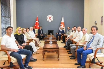 AK Parti heyetinden Rektör Kaplancıklı’ya hayırlı olsun ziyareti
