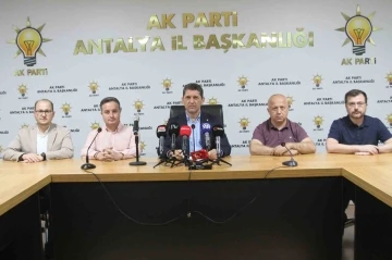 AK Parti İl Başkanı Ali Çetin: &quot;Teleferik kazası adli bir olaydır&quot;
