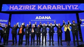 AK Parti'nin adayları tanıtıldı, Ankara adayı Turgut Alınok oldu