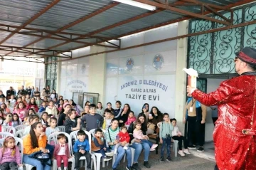 Akdeniz Belediyesinden depremzede çocuklara özel moral etkinliği
