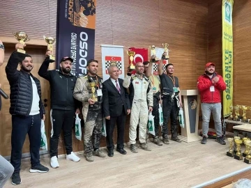 Off-Road kupası final yarışlarında dereceye girenler