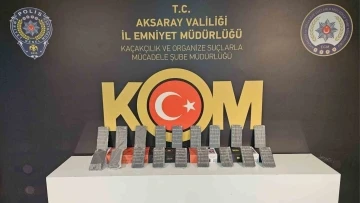 Aksaray’da 18 adet kayıt dışı akıllı telefon ele geçirildi
