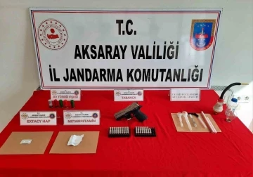 Aksaray’da jandarmadan uyuşturucu operasyonu: 1 gözaltı
