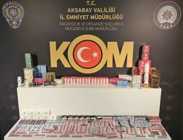 Aksaray’da kaçak cinsel gücü artırıcı ilaç operasyonu
