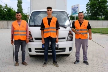 Akşehir’de kurban yakalama timi göreve hazır
