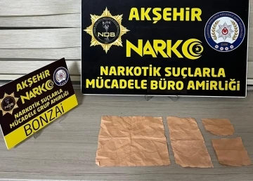 Akşehir’de uyuşturucu operasyonu
