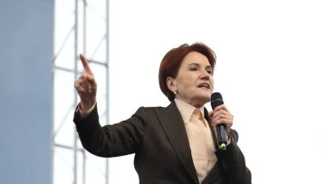 Akşener'den cinsiyetçi pankarta tepki