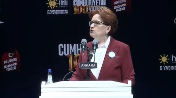 Akşener: &quot;Cumhuriyet’i bir siyasi parti değil, Türk milleti kurmuştur&quot;