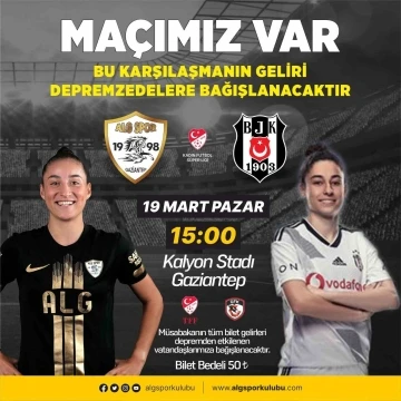 ALG Spor, Beşiktaş ile Kalyon Stadı’nda karşılaşacak