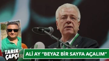 ALİ AY &quot;BEYAZ BİR SAYFA AÇALIM&quot;