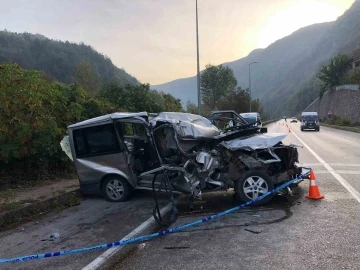 Alkollü sürücü park halindeki kamyona çarptı: 1 ölü
