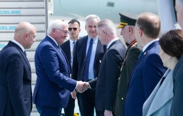 Almanya Cumhurbaşkanı Frank Walter Steinmeier, İstanbul'da