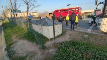 Alt geçidi kullanmayan yayaya otobüs çarptı