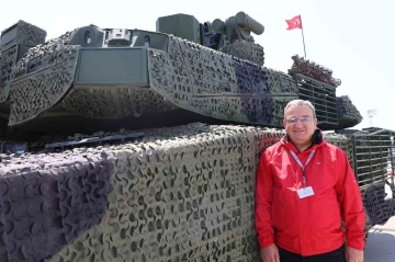 Altay tankı, TEKNOFEST-2023’te vatandaşlarla buluştu