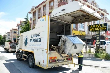 Altındağ Belediyesi detaylı temizlik çalışmalarına başladı
