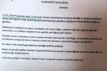 Amasra’yı karıştıran ihbar mektubunu yazan tespit edildi
