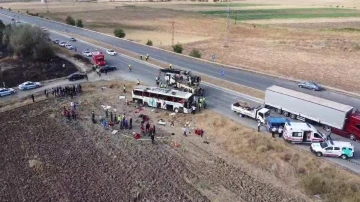 Amasya’da otobüs kazasında ölen 6 kişinin isimleri belirlendi
