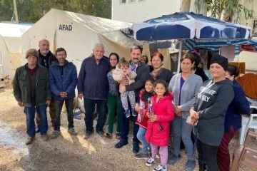 Amasya Valisi Masatlı deprem bölgesinden döndü
