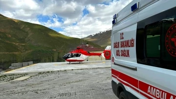 Ambulans helikopter 4 ayda 61 hasta taşıdı
