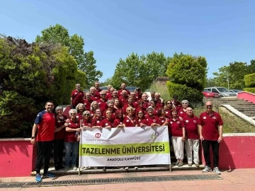 Anadolu Üniversitesi tazelenme olimpiyatlarına damga vurdu
