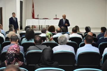 Anaokulu ve ilkokul okul müdürleri toplantısı yapıldı
