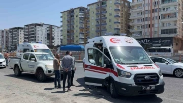 Ani fren sonucu iki minibüsün çarpıştığı kazada 2 kişi yaralandı
