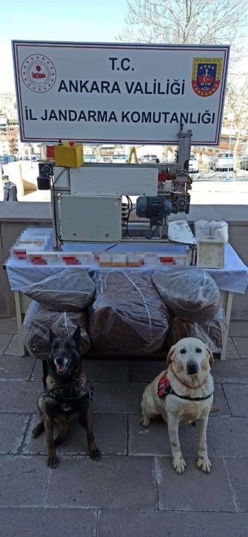 Ankara’da 40 kilo kaçak tütün ele geçirildi
