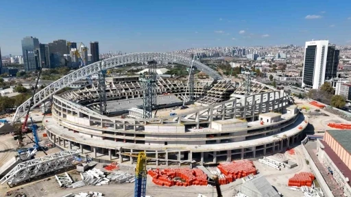 Ankara’nın yeni stadyum kompleksi hızla tamamlanıyor
