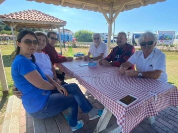 Antalya’da bayramda tatilcilerin tercihi karavanlar oldu