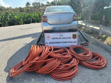 Antalya’da enerji nakil kablosu hırsızlığı: 2 kişi yakalandı
