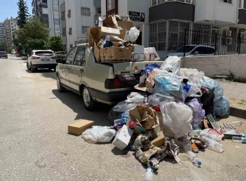 Araç değil, ’çöp konteyneri’
